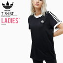 日本未入荷! 海外限定! レディース モデル adidas (アディダス) WOMENS 3-STRIPES TEE [3-STRIPES TEE] (スリーストライプス Tシャツ) 半袖 ウィメンズ WOMENS カリフォルニア BLACK (ブラック) CY4751