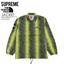 【ユニセックス ジャケット】Supreme THE NORTH FACE (シュプリーム ノースフェイス) SNAKESKIN TAPED SEAM COACHES JACKET(M PRINT COACHES JKT) (スネークスキン ジャケット) アウター メンズ レディース GREEN(グリーン) NF0A3LI88WX dpd-3