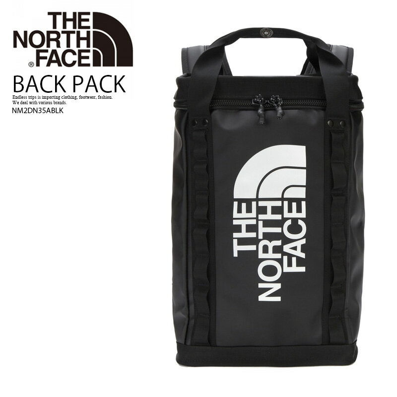 【希少! 日本未入荷 モデル!】 THE NORTH FACE (ザ ノースフェイス) Korea Line コリアライン EXPLORE FUSEBOX S (エクスプロア フューズボックス) バックパック リュック デイバッグ 韓国 メンズ レディース BLACK(ブラック) NM2DN35ABLK ENDLESS TRIP