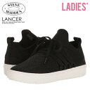 スティーブマデン 【日本未入荷! 海外限定！レディース サイズ】STEVE MADDEN (スティーブ マデン) LANCER (ランサー) WOMENS ウィメンズ スニーカー BLACK (ブラック) STEVE MADDEN LANCER ENDLESS TRIP エンドレストリップ 【箱ダメージあり】 dpd-3