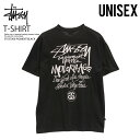 ステューシー 服 メンズ STUSSY (ステューシー）Tシャツ MODERN AGE 50-50 SS TEE (モダン エイジ 5050 Tシャツ) トップス Tシャツ 半袖 半袖Tシャツ PIGMENT BLACK (ピグメント ブラック) 黒 ST037006 PIGMENT BLACK エンドレストリップ