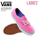 【希少 入手困難 】 VANS AUTHENTIC バンズ オーセンティック(WASHED TWILL)PINK/PALACE BLUE (ピンク×ブルー)レディース スニーカー 国内在庫 / 即発送可能 ENDLESS TRIP ENDLESSTRIP エンドレストリップ dpd-3