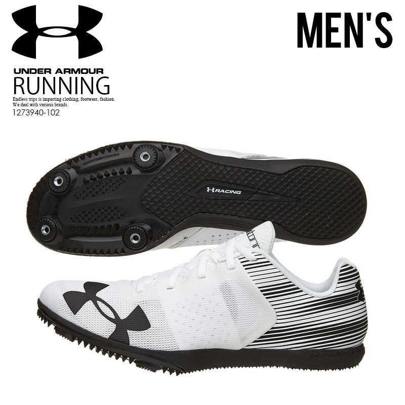  Φ ѥ UNDER ARMOUR (ޡ) UA KICK DISTANCE SPIKE (å ǥ ѥ) Φ嶥 WHITE (ۥ磻) 1273940-102 ENDLESS TRIP ENDLESSTRIP ɥ쥹ȥå dpd-3