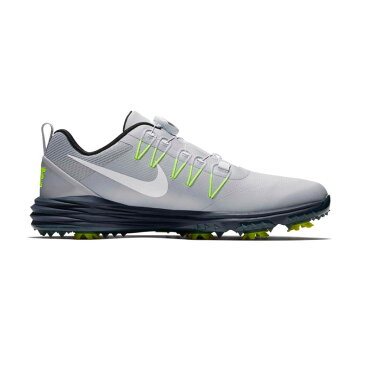 【日本未入荷!希少!ユニセックス ゴルフシューズ】 NIKE (ナイキ) LUNAR COMMAND 2 BOA (ルナ コマンド 2 ボア) ゴルフ GOLF スパイク WOLF GREY/WHITE-THUNDER BLUE (グレー/ホワイト/ブルー) 888552 005