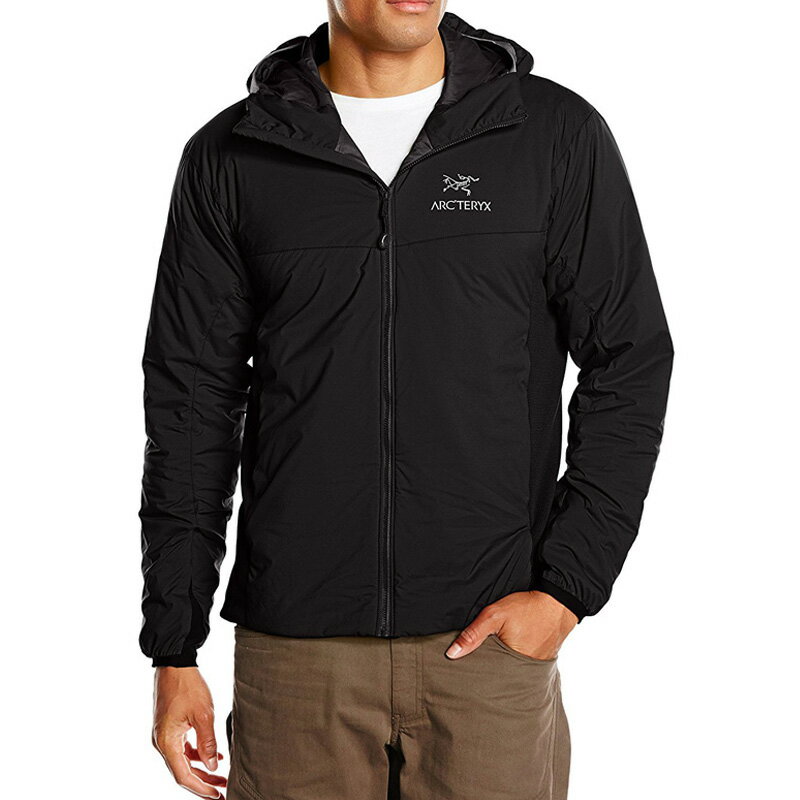 【希少! 大人気! メンズ ジャケット】 ARC'TERYX (アークテリクス) ATOM LT HOODY MEN'S (アトム LT フーディー) 登山 アウトドア レインウエア BLACK (ブラック) 24477 アスレジャー スポーツミックス ENDLESS TRIP ENDLESSTRIP エンドレストリップ