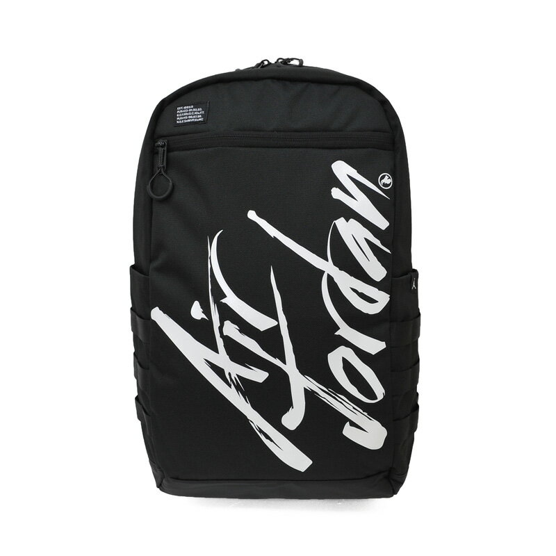 【日本未入荷! 海外限定!】NIKE (ナイキ) JORDAN AIR JORDAN SCRIPT BACKPACK (ジョーダン エアジョーダン スクリプト バックパック) メンズ レディース デイパック リュック BLACK/WHITE (ブラック/ホワイト) 9A0174 023 ENDLESS TRIP ENDLESSTRIP エンドレストリップ