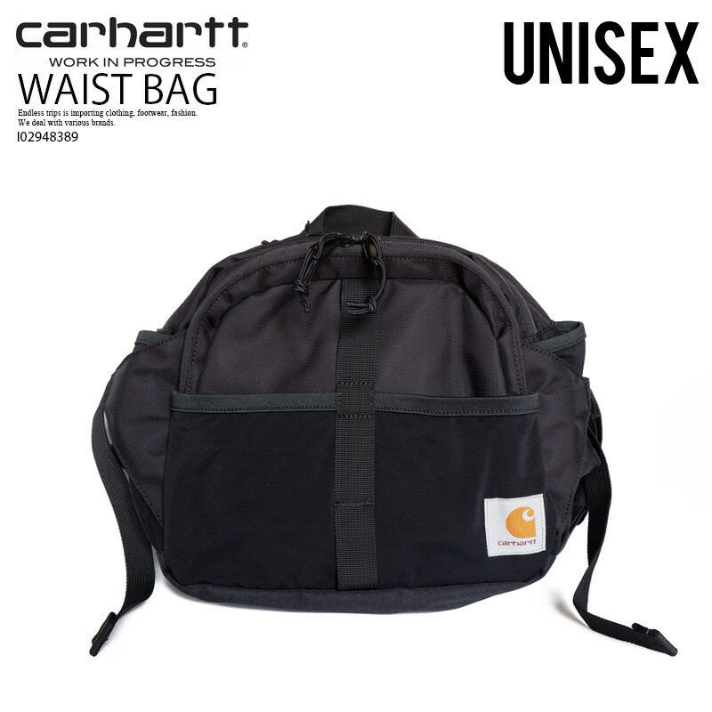 カーハート ウエストポーチ メンズ 【大人気! 希少!】CARHARTT WIP (カーハート ダブリューアイピー) DELTA DAY PACK (デルタ デイ パック) ユニセックス ボディバッグ ウエストバッグ ヒップバッグ メンズ レディース BLACK(ブラック) I02948389 エンドレストリップ dpd