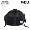 カーハート ウエストポーチ メンズ 【大人気! 希少!】CARHARTT WIP (カーハート ダブリューアイピー) DELTA DAY PACK (デルタ デイ パック) ユニセックス ボディバッグ ウエストバッグ ヒップバッグ メンズ レディース BLACK(ブラック) I02948389 エンドレストリップ