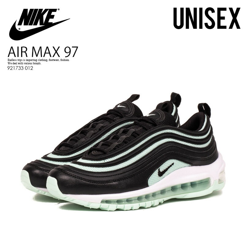 【大人気 入手困難 ユニセックス サイズ スニーカー】 NIKE（ナイキ）WOMENS AIRMAX 97 (エア マックス 97) スニーカー メンズ レディース BLACK/BLACK-IGLOO-WHITE (ブラック/ホワイト) 921733 012 dpd-4