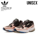  ユニセックス スニーカー adidas (アディダス) FALCON W (ファルコン) ダッド シューズ スニーカー CBLACK/CBLACK/LTPINK(ブラック ピンク) B28126 厚底 厚底スニーカー アグリーシューズ アグリースニーカー dpd-2