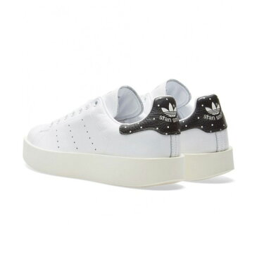 【入手困難! 大人気! レディース モデル】 adidas (アディダス) STAN SMITH W (スタン スミス) 厚底 厚底スニーカー 水玉 ドット柄 レディース スニーカー FTWWHT/FTWWHT/CBLACK (ホワイト/ブラック) レザー BA7771 ENDLESS TRIP エンドレストリップ