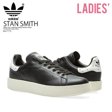 【入手困難! 大人気! レディース モデル】 adidas (アディダス) STAN SMITH W (スタン スミス) 厚底 厚底スニーカー 水玉 ドット柄 レディース スニーカー FTWWHT/FTWWHT/CBLACK (ホワイト/ブラック) レザー BA7772 ENDLESS TRIP エンドレストリップ