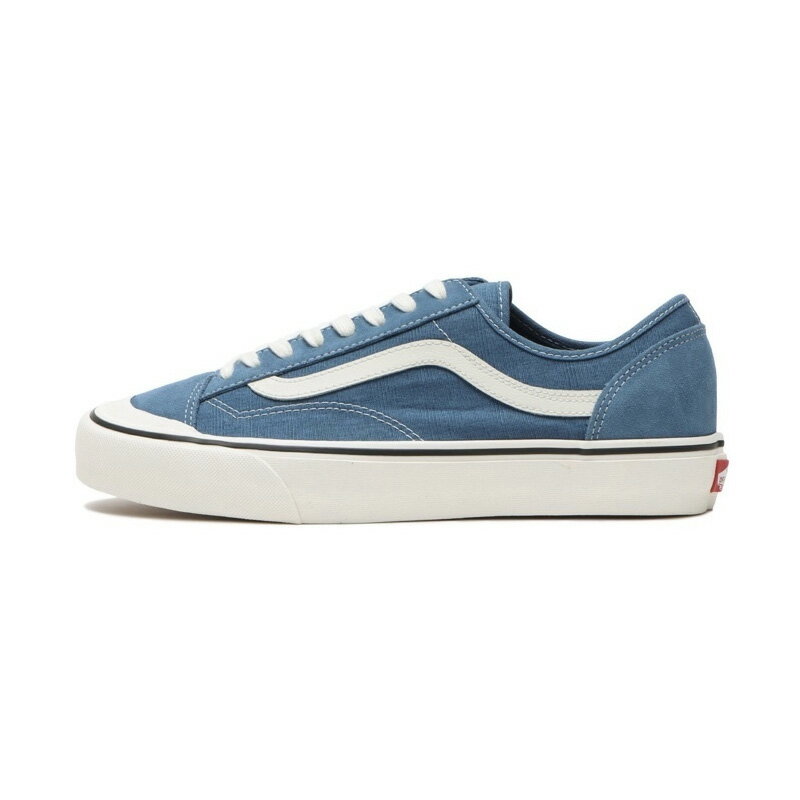 【 大人気! メンズサイズ ユニセックス】 VANS (ヴァンズ) STYLE 36 DECON SF (スタイル36 デコン ) バンズ スニーカー メンズ レディース (SALT WASH) CLASSIC NAVY/MARSHMALLOW ソルトウォッシュ クラシックネイビー マシュマロ VN0A3MVL42R エンドレストリップ