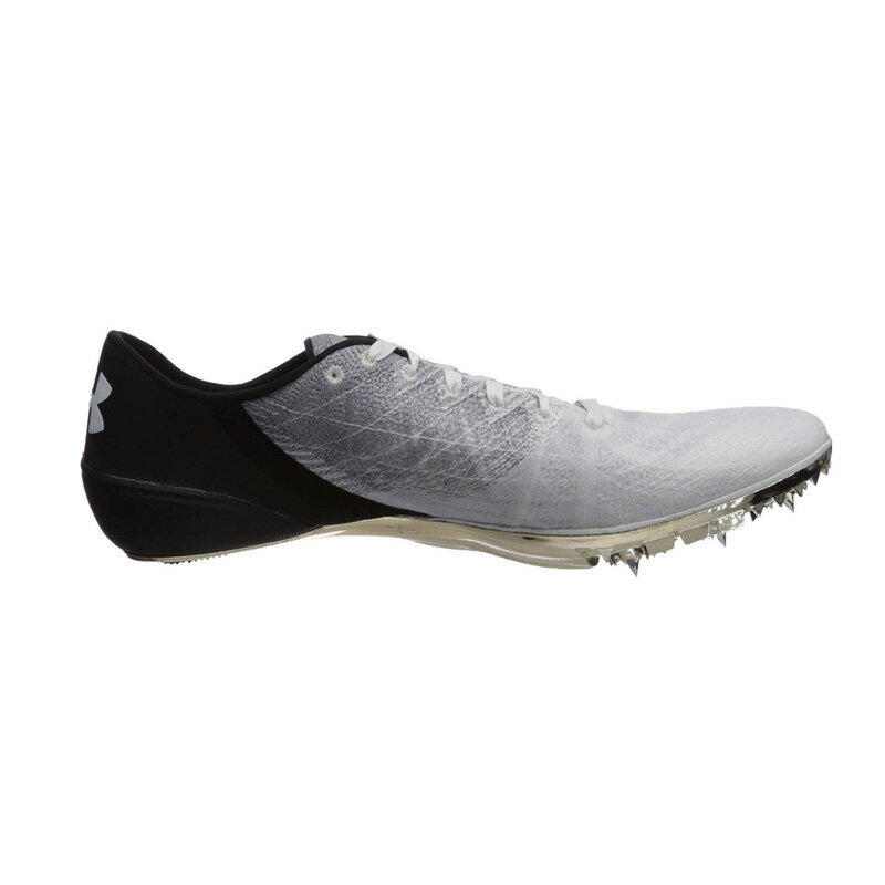 【アウトレット☆訳あり価格商品】【希少! メンズ 短距離用 陸上 シューズ】 UNDER ARMOUR (アンダーアーマー) UA SPEEDFORM SPRINT 2 (スピードフォーム スプリント 2) MENS 陸上スパイク 陸上競技 (ホワイト) 3000019-100 【※箱ダメージ、もしくは別箱でのお届け】