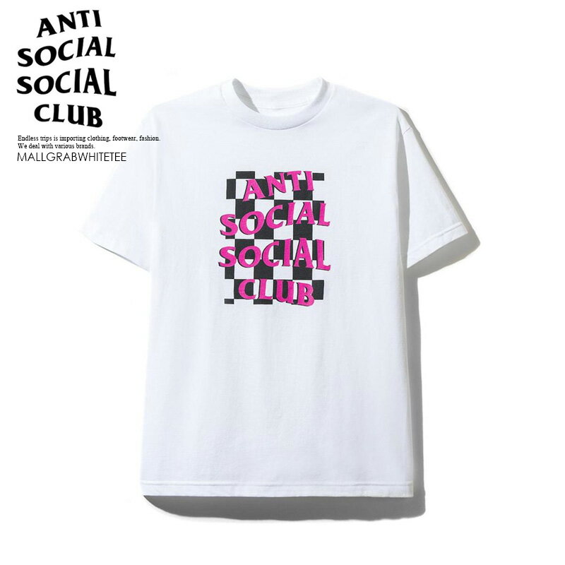 トップス, Tシャツ・カットソー !!ANTI SOCIAL SOCIAL CLUB () MALL GRAB WHITE TEE T MALLGRABWHITETEE dpd-2