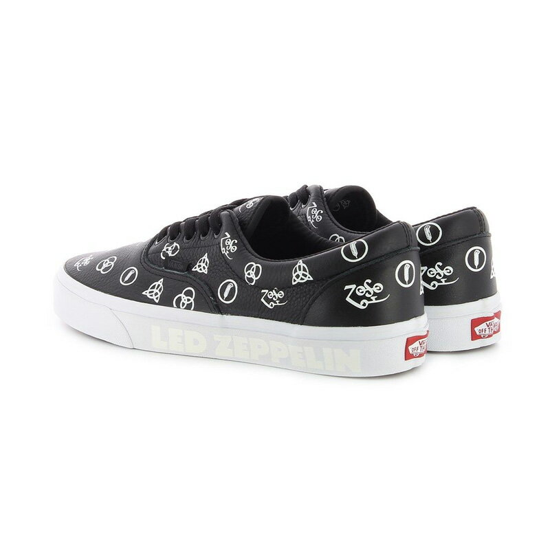 【日本未入荷! 入手困難! ユニセックス サイズ】 VANS (ヴァンズ) VANS ERA×LED ZEPPELIN (ヴァンズ エラ レッドツェッペリン) バンズ コラボ メンズ スニーカー BLACK/TRUE WHITE (ブラック/トゥルー ホワイト) VN0A38FRT5Z1