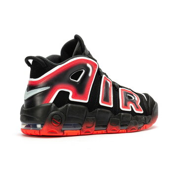 【希少! 入手困難! メンズ】 NIKE（ナイキ）AIR MORE UPTEMPO '96 QS (エア モア アップテンポ) モアテン メンズスニーカー 黒 赤 BLACK/WHITE-LASER CRIMSON (ブラック レーザークリムゾン) CJ6129 001 エンドレストリップ ENDLESSTRIP