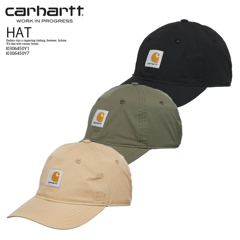 カーハート  帽子 メンズ CARHARTT WIP (カーハート ダブリューアイピー) MONTANA CAP (モンタナ キャップ) ユニセックス キャップ 帽子 調整可能 普段使い カジュアル ストリート シンプル I03064607E (DUSTY H BROWN) ベージュ / I0306460WI(SEAWEED) カーキ/ I03064689 (BLACK) ブラック dpd