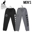 【希少! 入手困難!】KANGOL (カンゴール) BIG LOGO SWEAT PANTS (ビッグ ロゴ スウェット パンツ) MENS メンズ パンツ スウェットパンツ LCP0001 BLACK (ブラック) LCP0001 GRAY(グレー) dpd-4