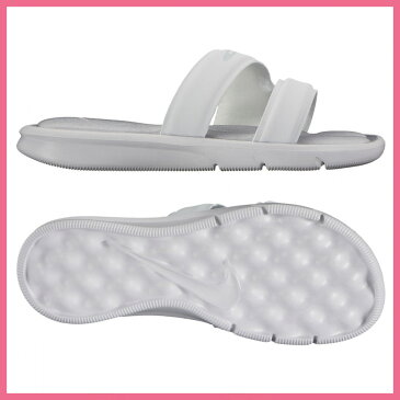 【大人気!レディース サンダル】 NIKE（ナイキ）WOMENS NIKE ULTRA COMFORT SLIDE (ウルトラ コンフォート スライド) ウィメンズ WOMENS シャワー ヘルシー ベナッシ サンダル PURE PLATINUM/WOLF GREY (ホワイト/グレー) 882695 001