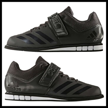 【希少!大人気!メンズ モデル】 adidas（アディダス）POWERLIFT.3.1 (パワーリフト) MENS パワーリフティング ウェイトリフティング 重量挙げ シューズ UTILITY BLACK/CORE BLACK/WHITE (ブラック/ホワイト) BA8019【外箱ダメージあり】 ENDLESS TRIP エンドレストリップ