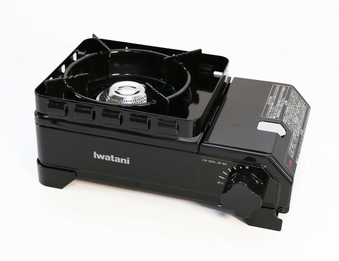 【保証付】【国内正規品】【500円クーポン発行中】岩谷産業 イワタニ 　 Iwatani タフまるJr. CB-ODX-JR-BK イワタニ 【全国送料無料 年中無休12時まで当日発送】【個数制限無・大量購入受付中】のサムネイル