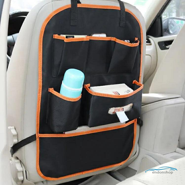 車収納 後部座席シートバッグ シートポケット カー用品 車載 小物入れ マルチポケット 大容量 ホル ...