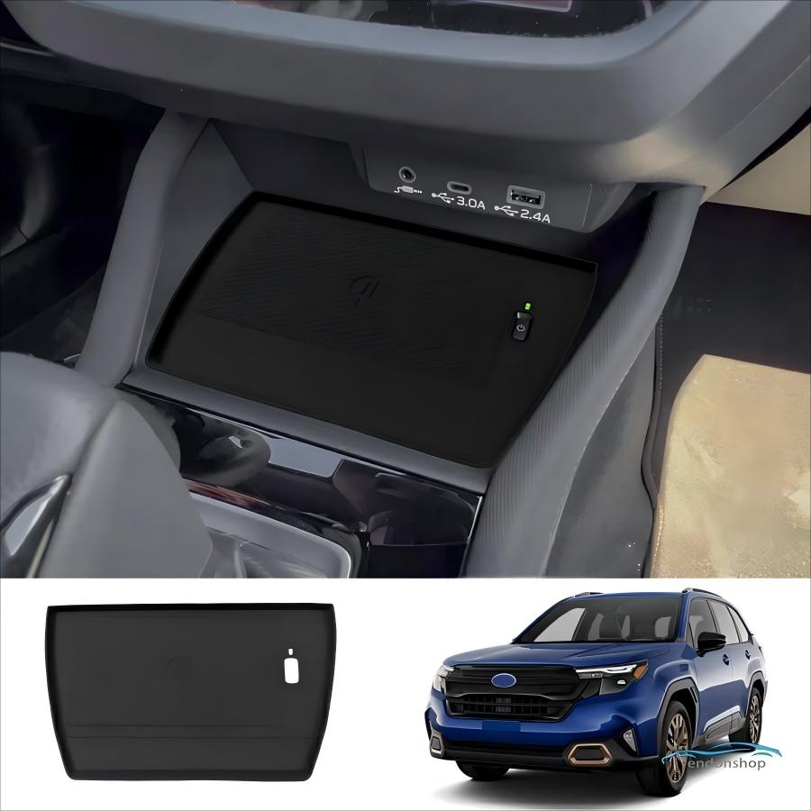 新型 フォレスター SL系 ワイヤレス充電マット Forester SL5 SLG スポーツ オシャレ ドレスアップ 整理整頓 シリコン