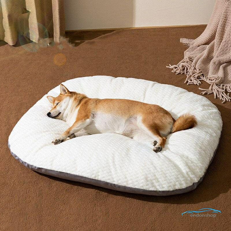 犬ベッド 犬マット ペットマット 洗える ペットベッドクッション 大型犬 多頭用 老犬 足の弱いワンコの為の介護用ベッド スクエアベッド