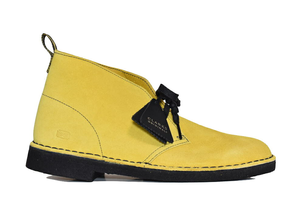 【送料無料】CLARKS DESERT BOOTS DESERT JAMAICA YELLOW SUEDE クラークス デザートブーツ ジャマイカ スエード メンズ ギフト シューズ レザーシューズ