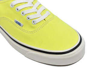 【送料無料】VANS AUTHENTIC 44 DX ANAHEIM FACTORY NEON CANVAS バンズ オーセンティック ネオン キャンバス アナハイムファクトリー メンズ イエロー