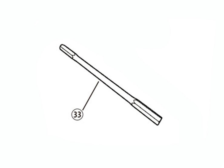 Rakuten - 【レース専用】 33.CHANGE ROD 175MM[バックステップキット(EF650K26J1)：補修部品] バイク