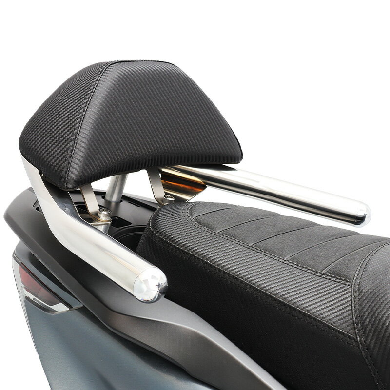 PCX PCX150 PCX160 PCX HYBRID バックレスト(カーボン)＋グラブバーセット バイク