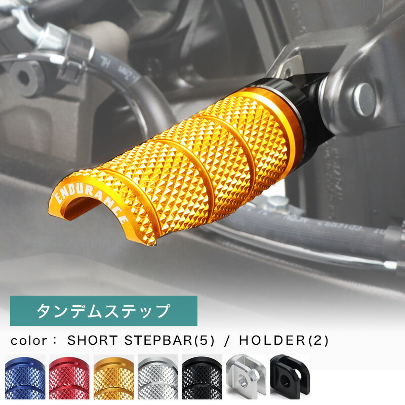 組み合わせショートタンデムステップバーキット ホンダ系 バイク