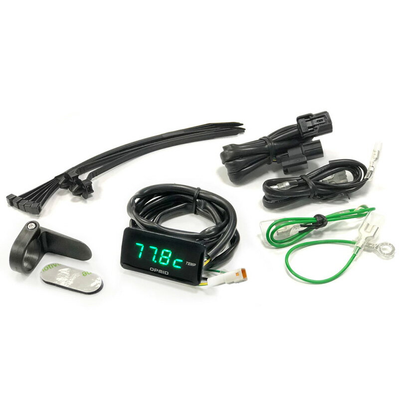OPMID オプミッド モンキー125 JB02 GROM JC61 JC75 CT125 JA55 OPM PnP サーモメーター シルバー【お取り寄せ品】