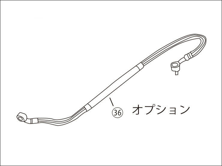 乐天商城 - 【レース専用】 36.HOSE COMP REAR BRAKE 4ポジションバックステップキット 補修部品 バイク