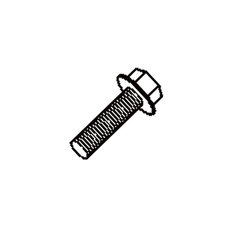 【レース専用】 24.FRANGE BOLT M6×25 バックステップキット 補修部品 バイク