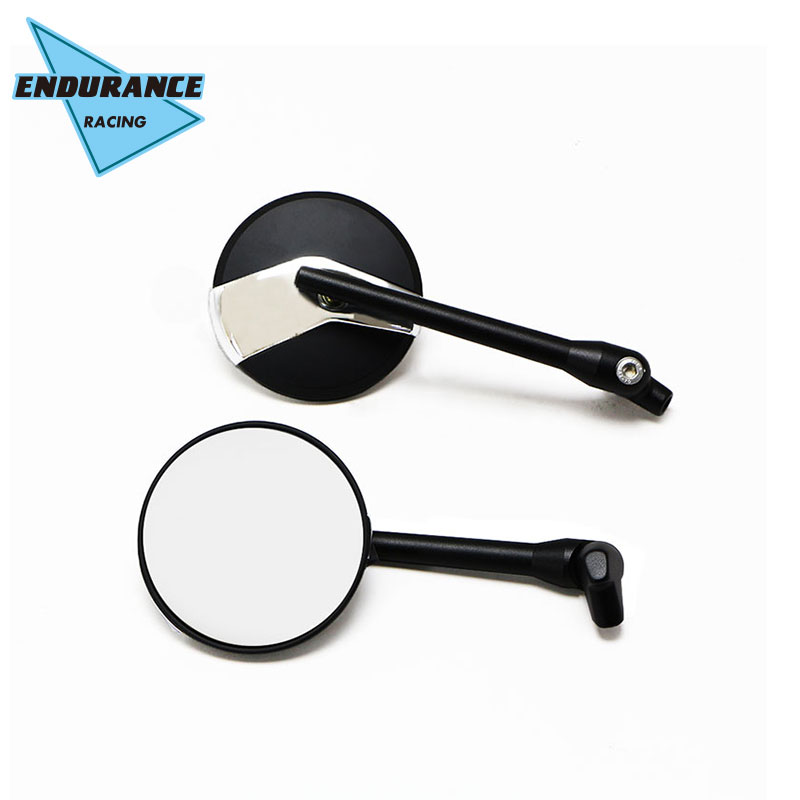 Mirror 川崎エリミネーターBN 125 250 600 900用ブラックゴルフクラブミラーL＆R Black Golf Club Mirrors L&R For Kawasaki Eliminator BN 125 250 600 900