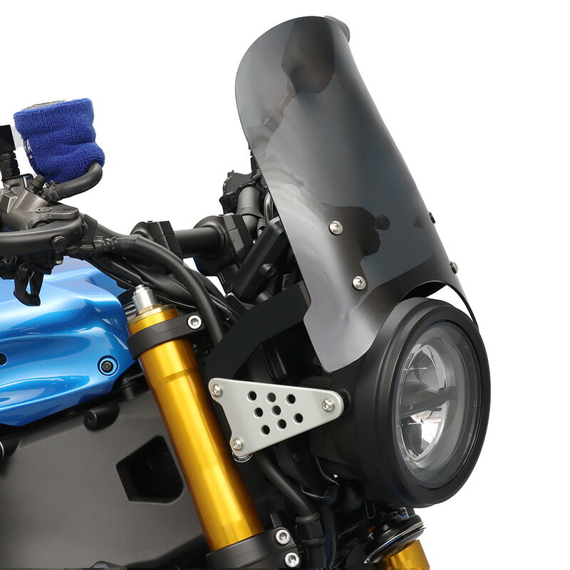 Rakuten - XSR900 RN80J メーターバイザーロングセット（スモーク）＋取り付けキット