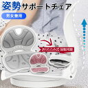 姿勢サポート チェア 骨盤サポートチェア 椅子 人間工学 回転可能 折りたたみ式 イス 腰当て 腰 オフィス 在宅 学生 車用