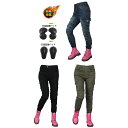 バイク用パンツ 冬用 ジョガーパンツ レディース ライディングパンツ 裏ボア バイクズボン プロテクター付き 防寒 レーシングパンツ 保温