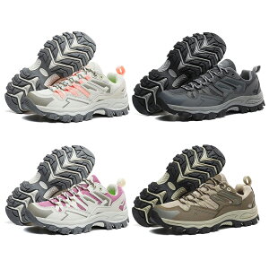 トレッキングシューズ メンズ レディース アウトドア ハイキングシューズ 衝突防止レザー 登山靴 大きいサイズ キャンプシューズ 軽量 通気 防滑 軽登山用シューズ ウォーキング 耐摩耗性 おしゃれ 遠足 ハイキング 男女兼用 23.0cm-28.0cm