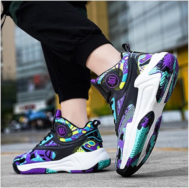 バスケットシューズ キッズ バスケットシューズジュニア バスケットシューズ 滑り...