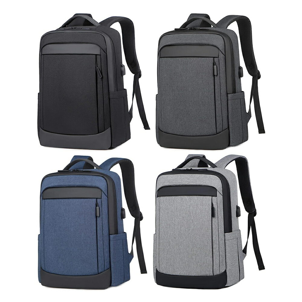 リュック メンズ ビジネスリュック 大容量 バックパック 15.6インチ PCリュック A4収納可 USBポート 撥..