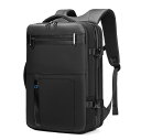 リュック ビジネスリュック リュックサック バックパック 35L45L 大容量 多機能 マチ拡張 USB充電ポート付き 軽量 防水 丈夫 15.6インチPCに対...