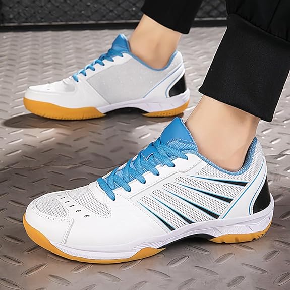 バドミントンシューズ バドミントントレーニング靴 軽量 滑り止め トレーニングシューズ バドミントン ..