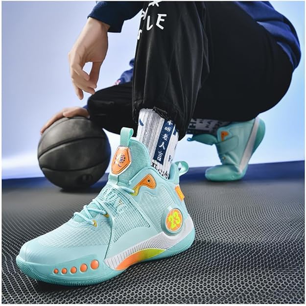 バスケットシューズ ジュニア バッシュ レディース スニーカー メンズ 運動靴 厚底 人気 軽量 幅広 甲..