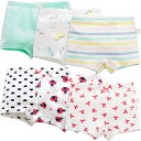 女の子 パンツ 6点セット Hapipana キッズ ボクサー パンツ 下着 綿 通気 女児 ショーツ 幼稚園 子供服 短パン ベビー ガールズ ジュニア 幼児...