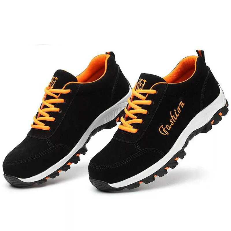 Rakuten - 安全靴 スニーカー ワークシューズ 作業靴 オシャレ メンズ レディース対応 先芯入 現場作業 男女兼用 22.5cm-28.0cm