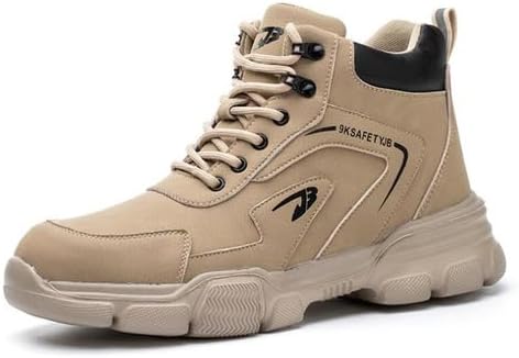 Rakuten - 安全靴 作業靴 セーフティーシューズ アウトドアシューズ 滑り止め 通気性 男女兼用 快適 鋼先芯 つま先保護 23.0cm-28.0cm